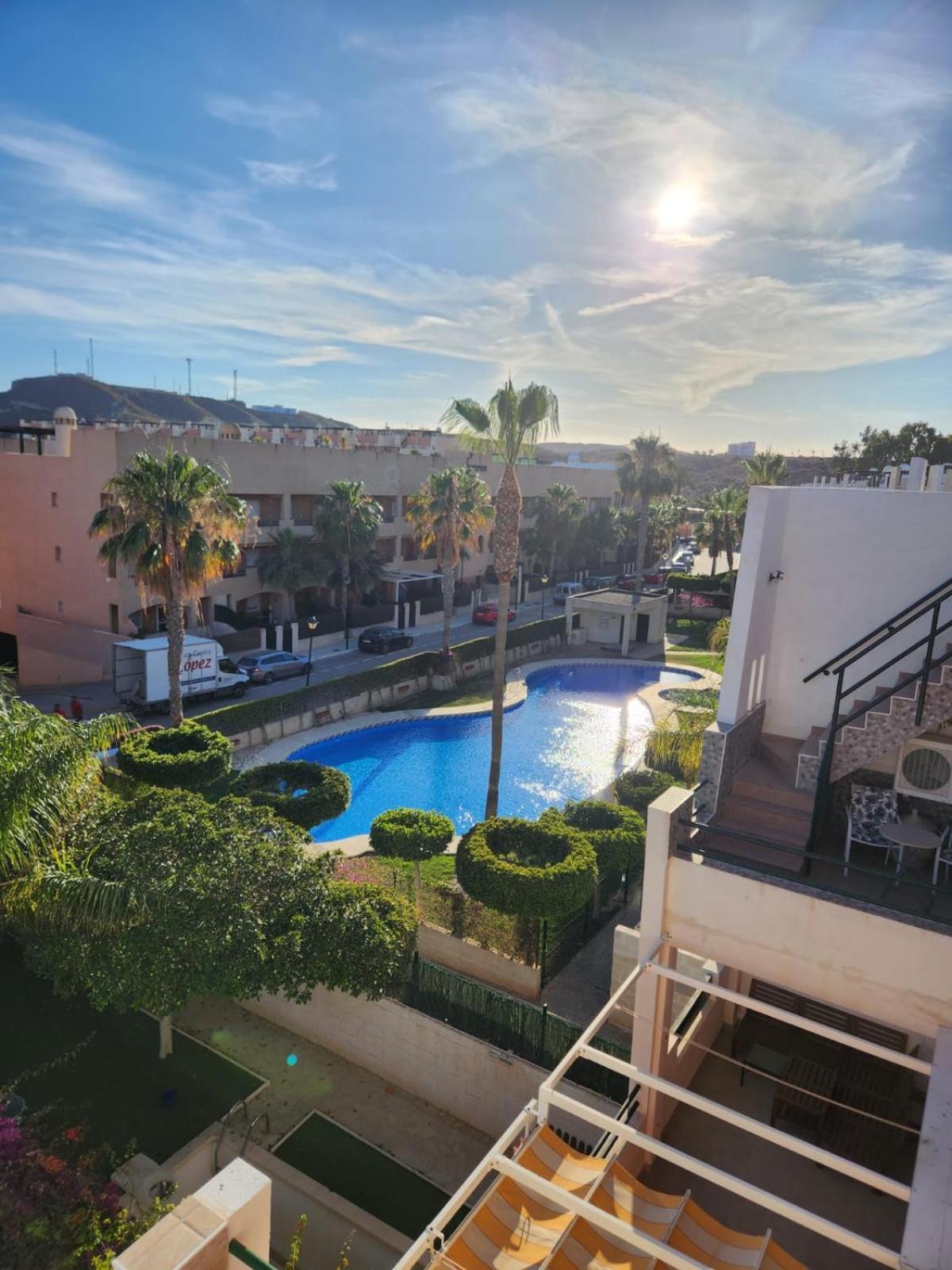 Atico Duplex Espectacular Marmolado Con Piscina Privada! Apartment Vera Bagian luar foto